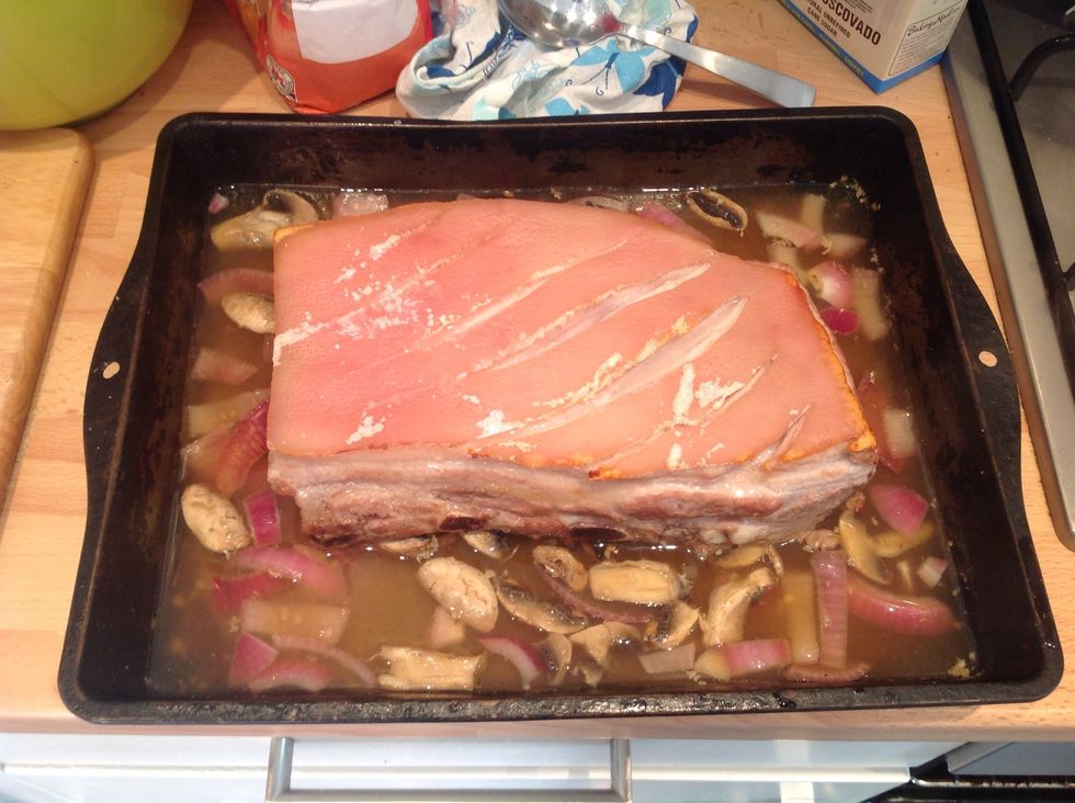 After an hour or so it should look like this :)