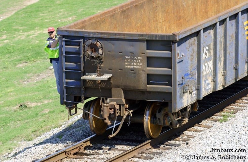 After applying and completing conductor school, you may work as a brakeman, or a Certified Conductor. Your job will be to handle cars, repair cars line of road, handle paperwork, and hazmat qualified.