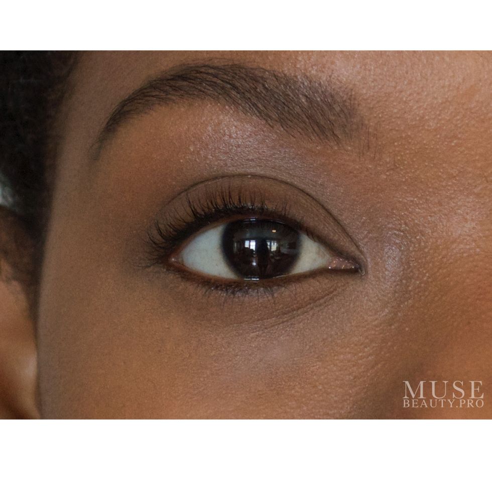 After applying concealer finish with a foundation application. Be sure to blend between the edges of the concealer and foundation for a smooth transition between the products.