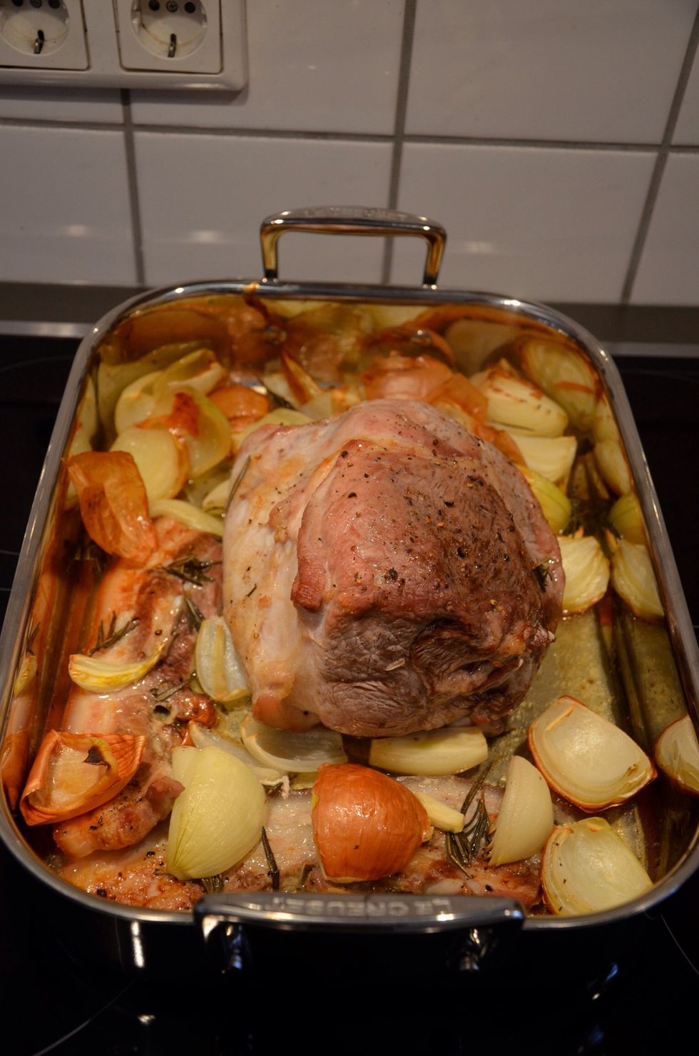 After approximately 1 hour take it out of the oven.