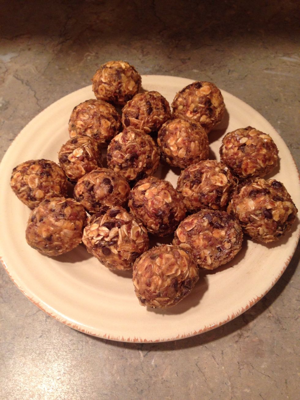 After at least 30 minutes, remove wax paper if wanted, and they are ready to eat!