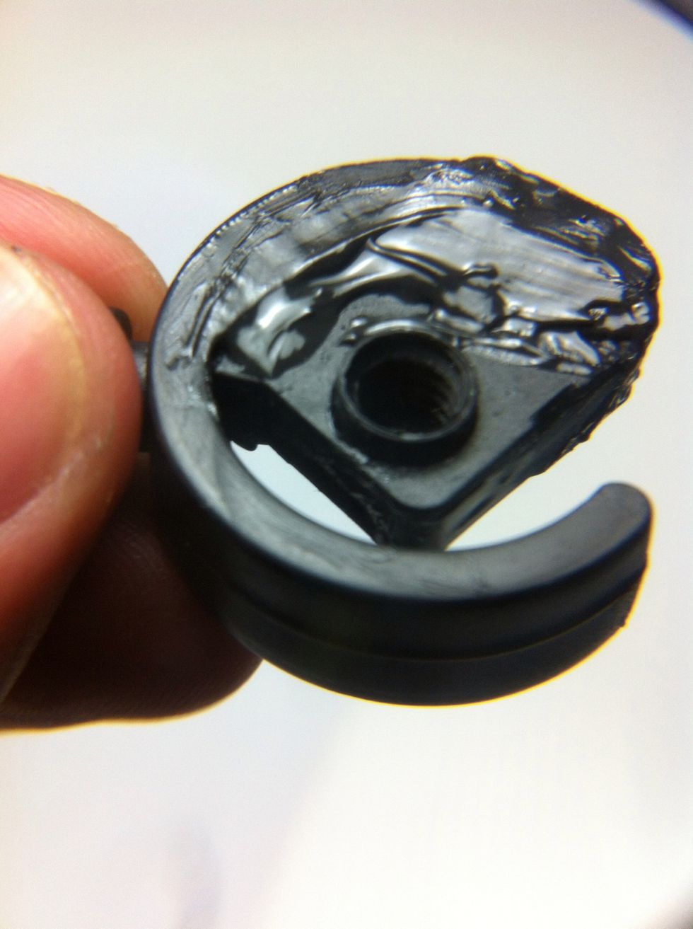 After attach with plastic steel glue, wait 2-3 hours to get perfect power glue, but in 1hours  we still can use this, but please use carefully