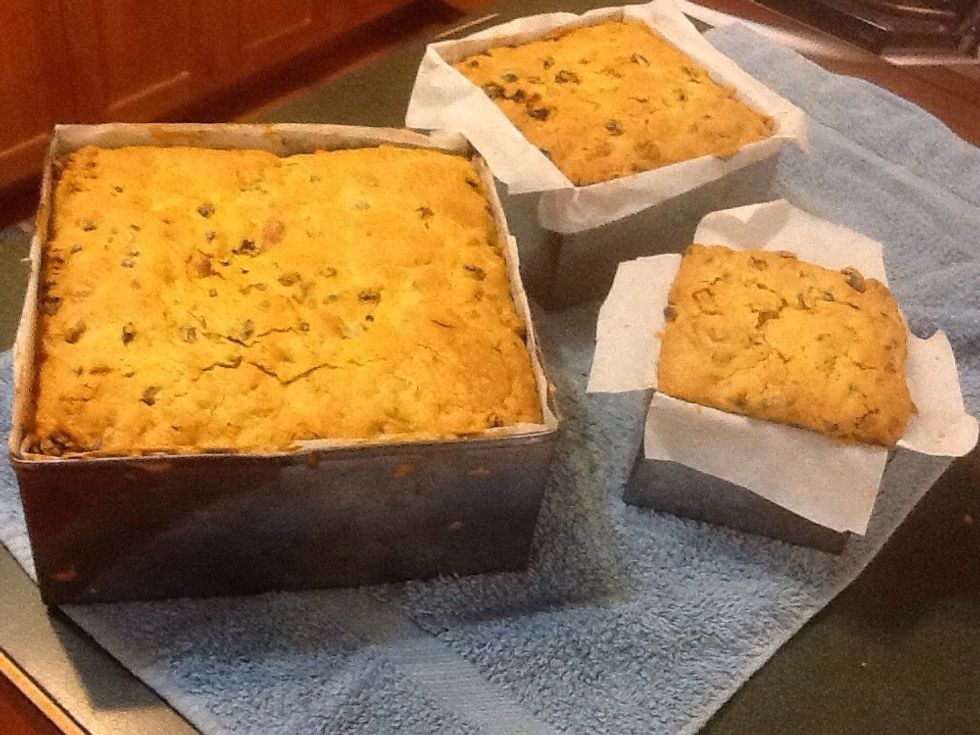 After baking the  Christmas cake  ,   Roll in cheese cloth  dumped in any flavour brandy  or other. Close in foil or plastic bag keep on cold place freeze well too . Until next year .