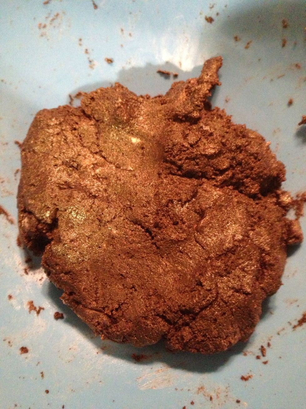 After completely blended.