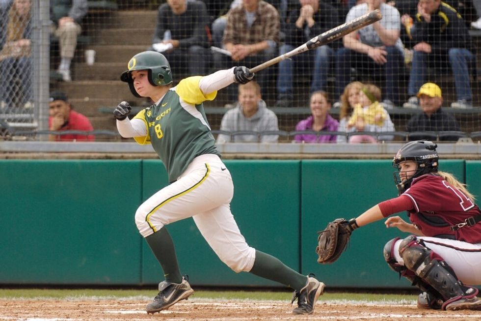 After contact is made, you should completely follow through with your swing. This will ensure more power behind your swing and gives you a push to run.