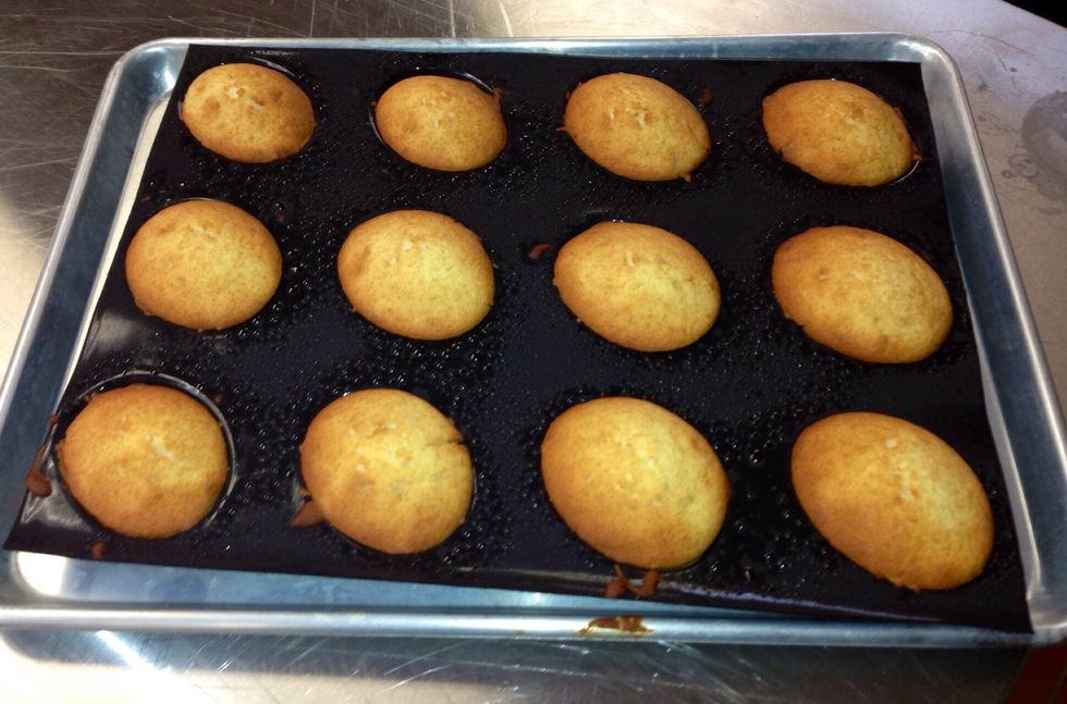 After cooled for 20min flip over and pop out of SilPat mold