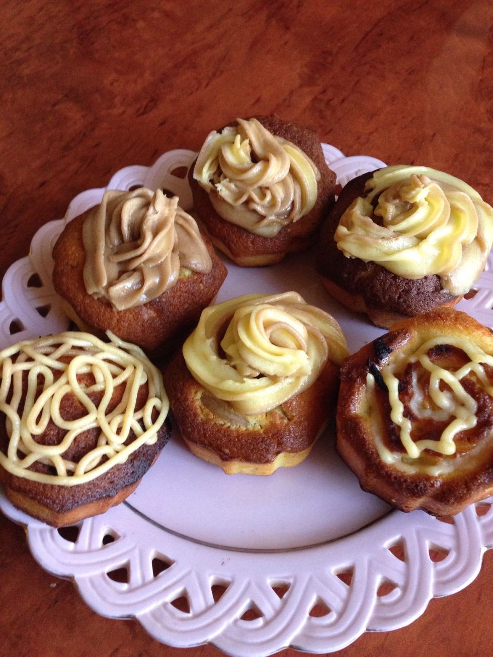 After cooling add your favourite frosting, and enjoy