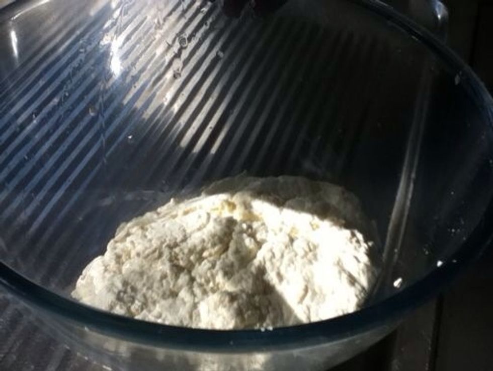 After draining the liquid from the cheese microwave for 30 seconds (repeat this step till there is no liquid left).