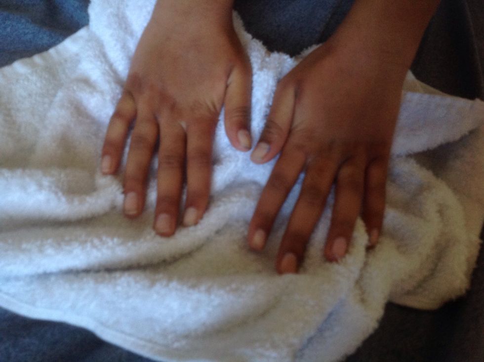 After dry nails