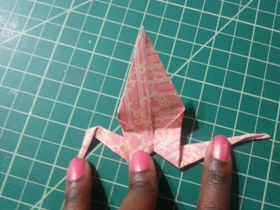 After following step #23, this is what the shape will look like.