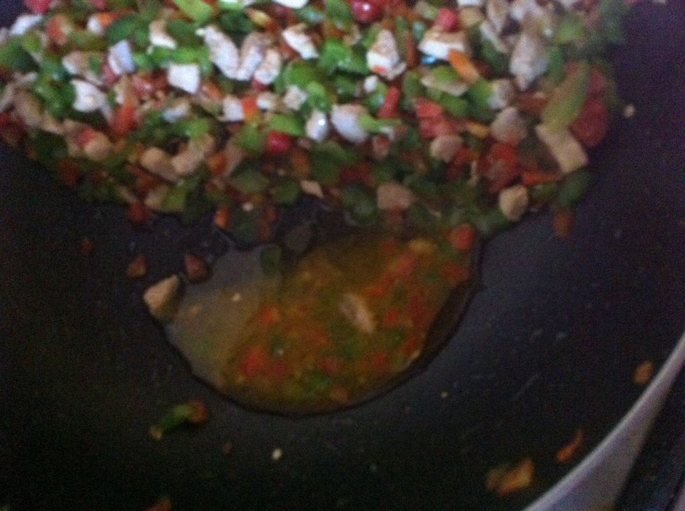 after frying remove excess oil