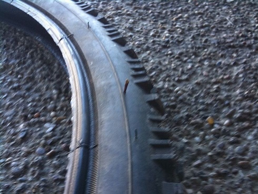After getting 3 punctures in the space of two weeks. I cursed the gods (old and new) and decided to solve this once and for all! Here's what I did..