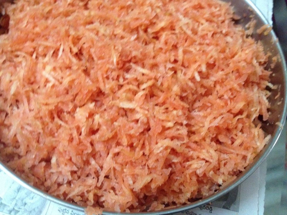 After grating