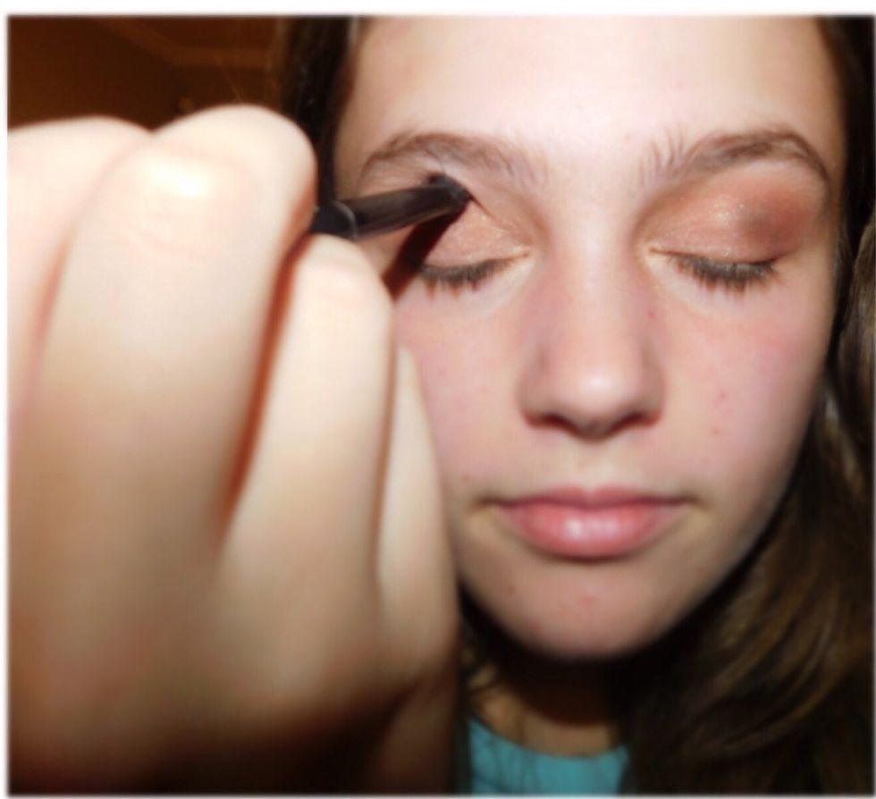 After highlighting the browbone, now is your time to fix anything if you don\u2019t like the outcome, you can blend out the eyeshadow more if it is too dark.
