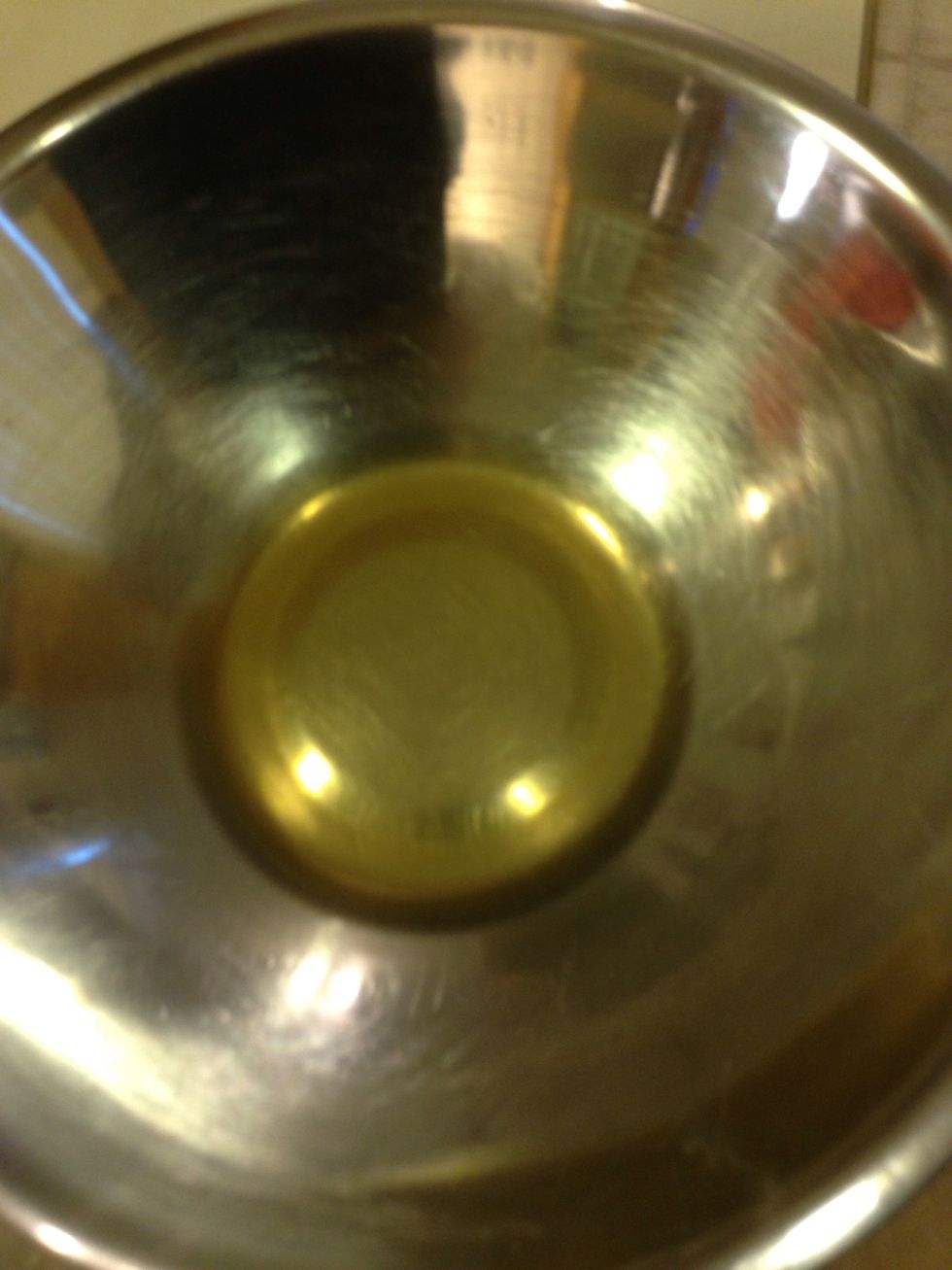 After it cools strain the solids and add it to a bowl