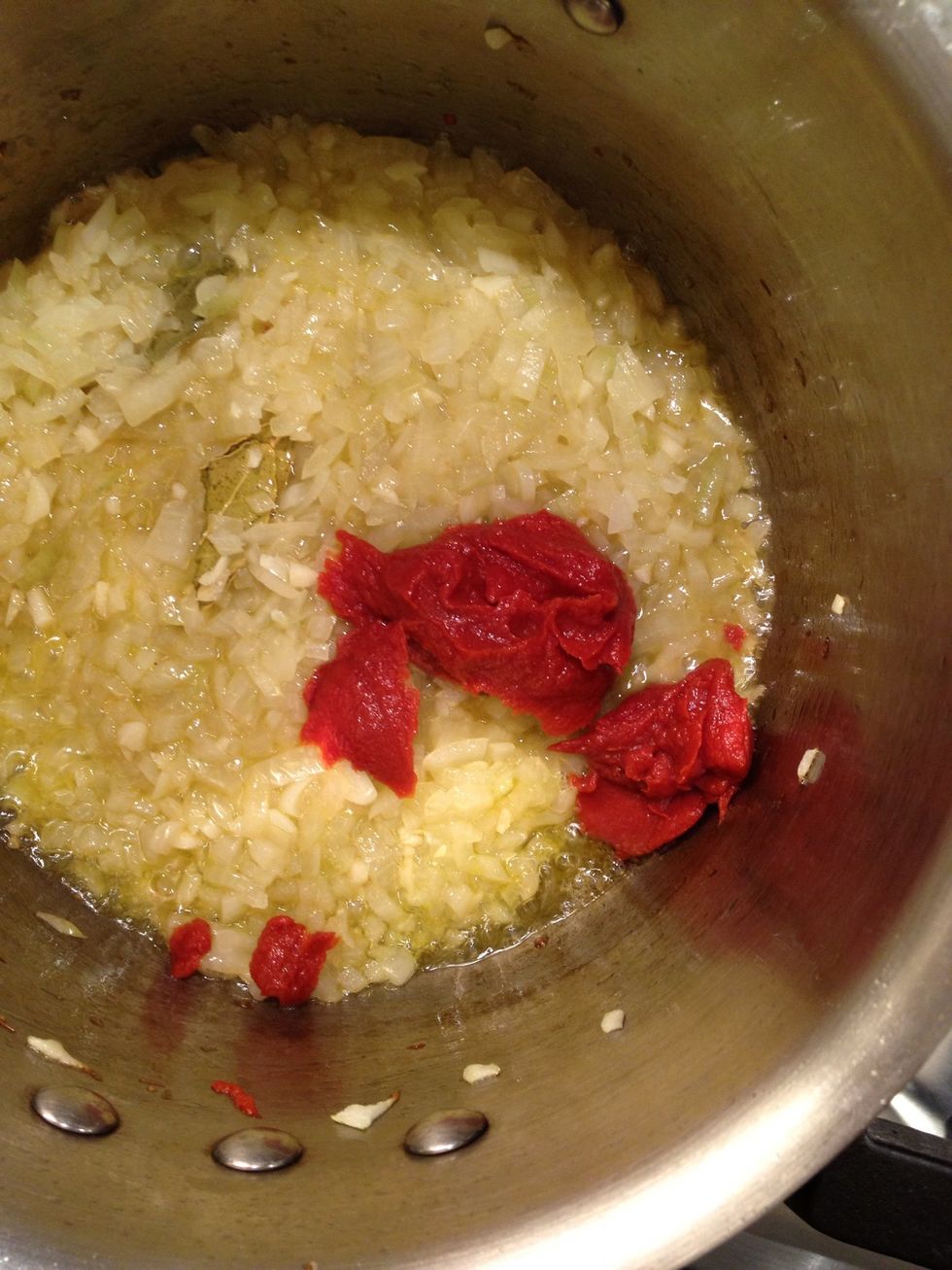 After its reduced, add your tomato