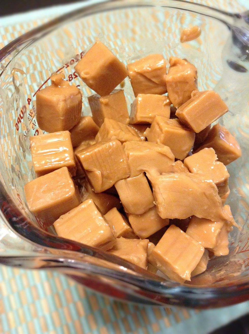 After one minute take out and stir then place back in the microwave for 30 seconds, take out and stir then pop back in for another 30 seconds and then you should be ready!