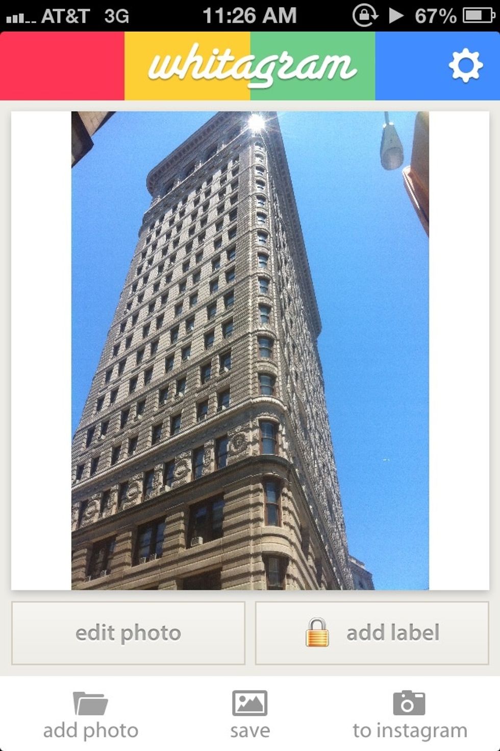 After selecting the image, it automatically make the photo the perfect size \ud83d\ude09 as well as make the background white! \ud83d\udc4c But if you prefer to make it another color, its under the edit section!