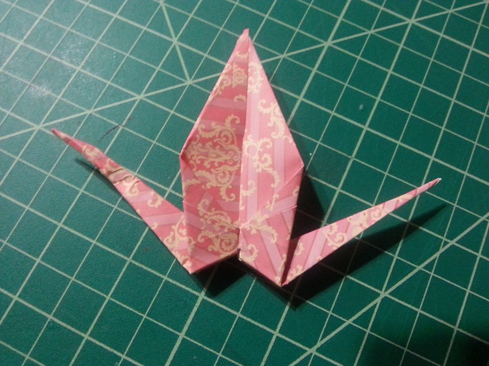 After step #21, your shape should resemble the picture above.