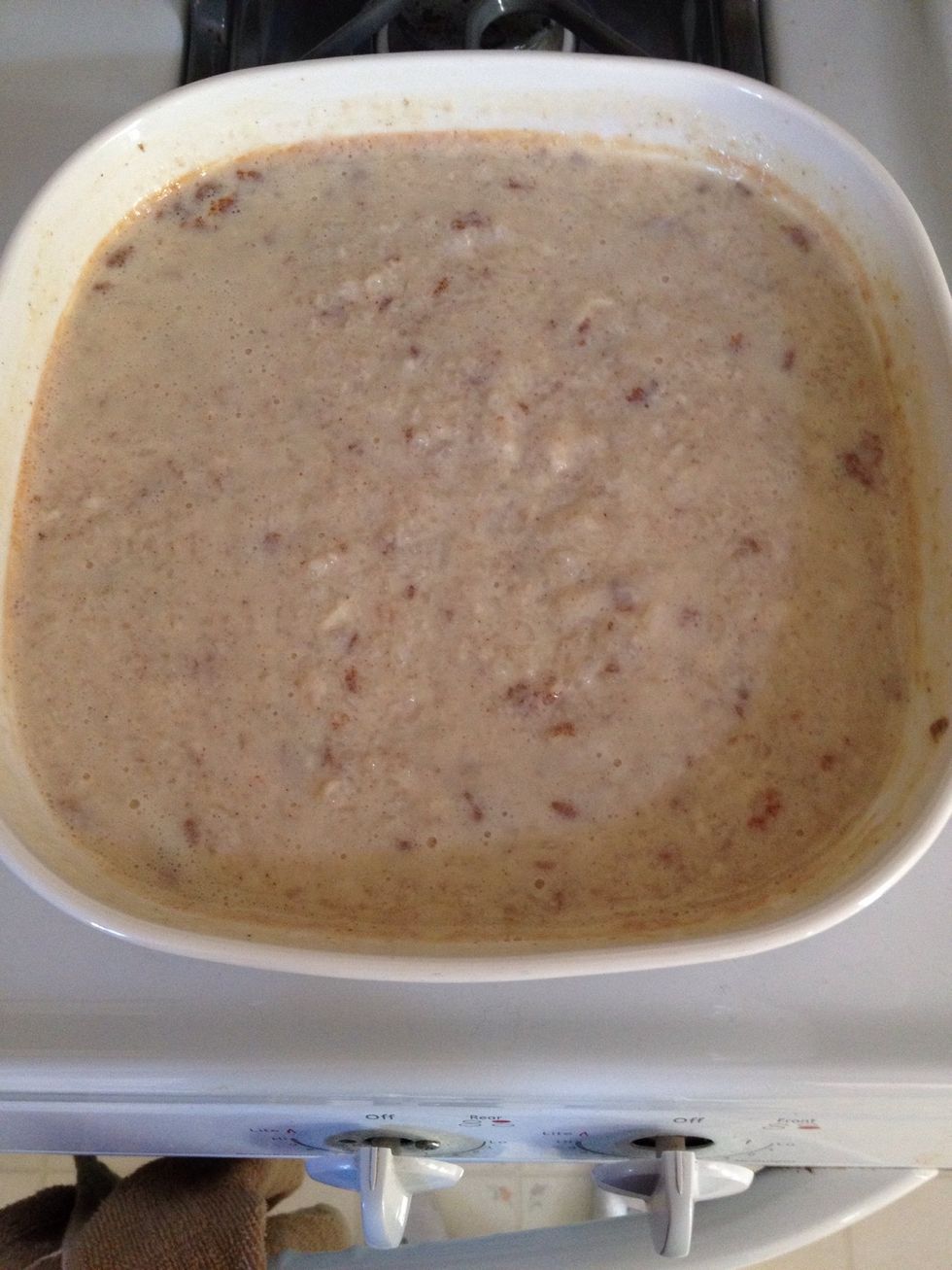 After stirring
