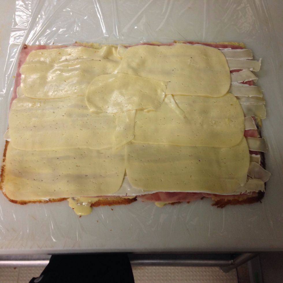 After that a lair of manchego cheese