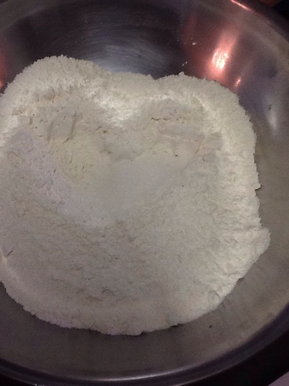 After that add a sachet of vanilla sugar