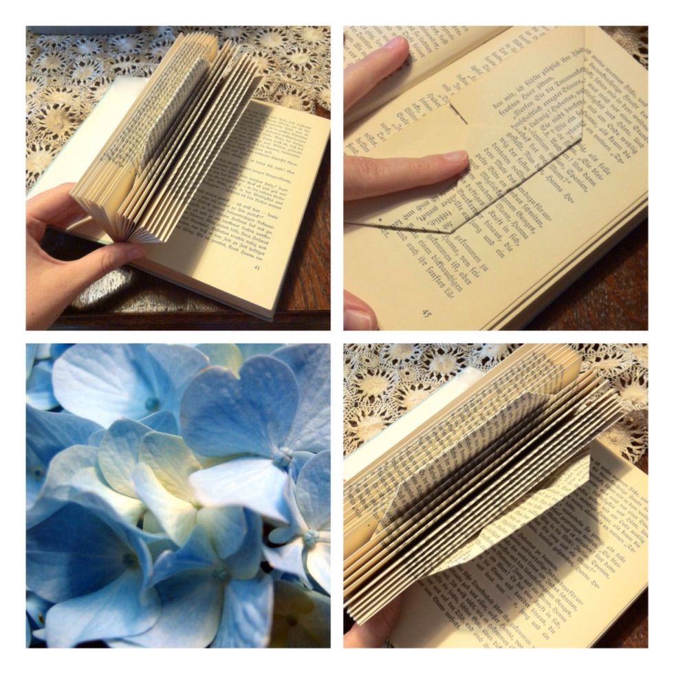 After that: again one triangle/trapeze page