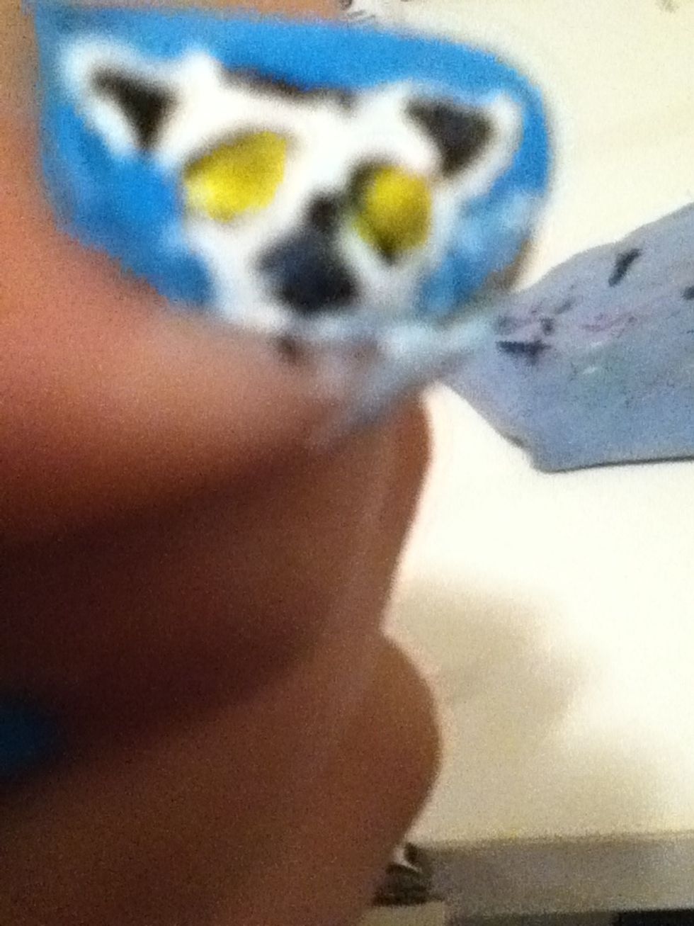 After that dot on yellow