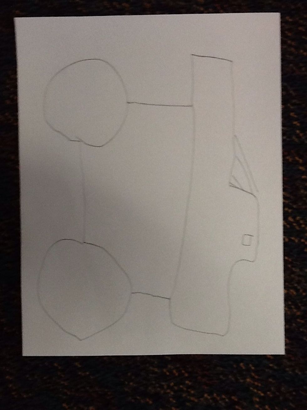 After that Draw a window.  Then you are done with this.  But if you want to draw a ramp turn to the next page.