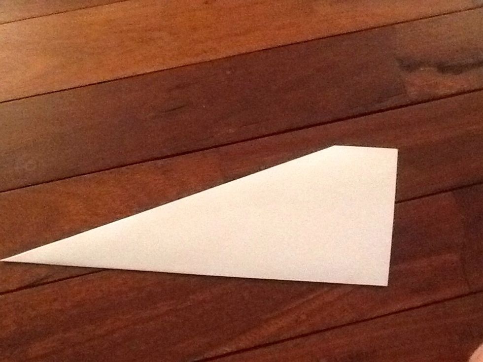 After that fold push the plane together.