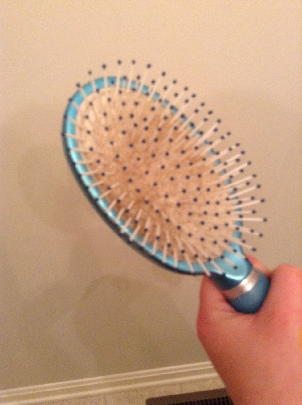 After that, I do my hair!