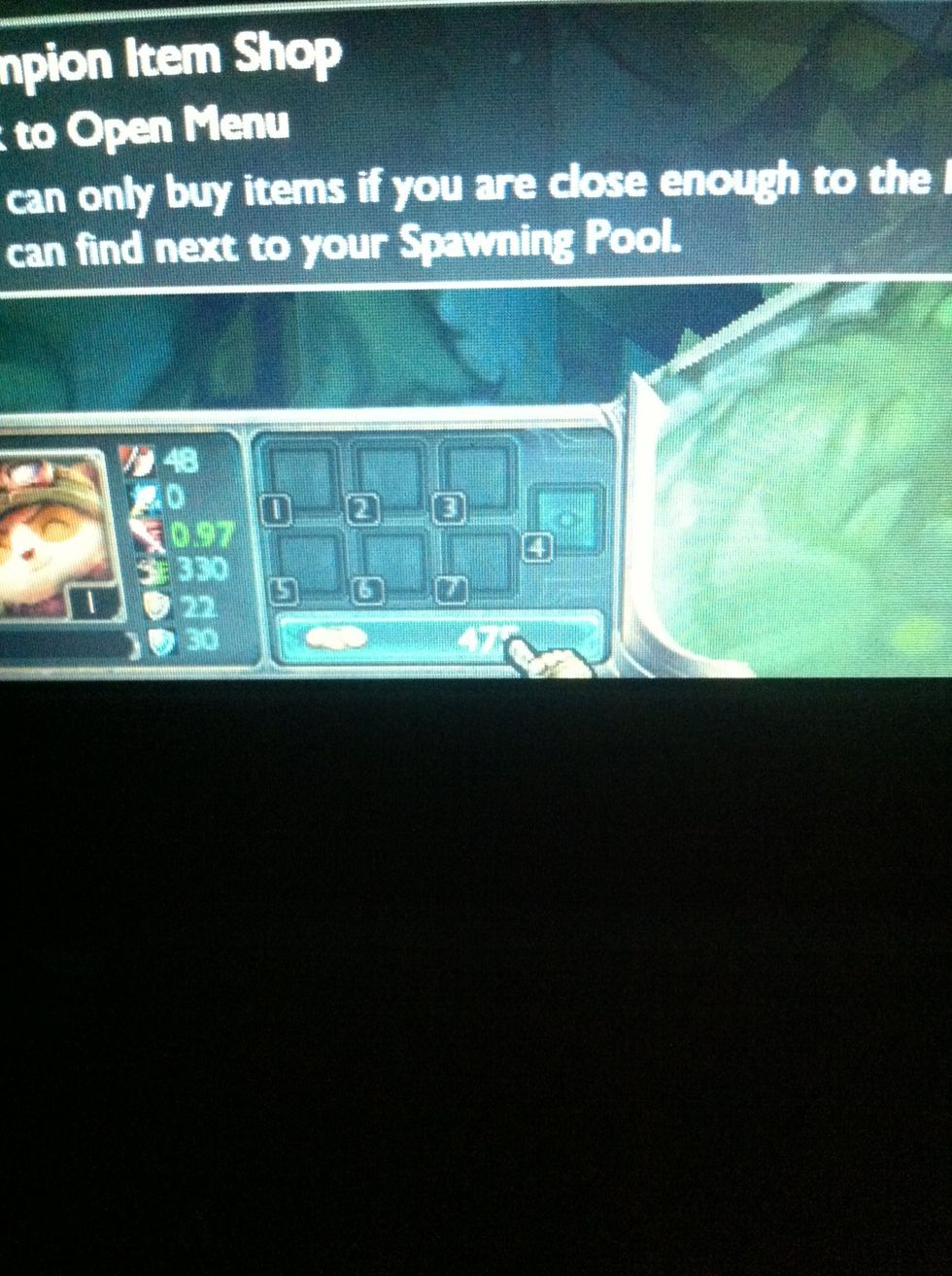 After that, you gonna go to the shop to buy some stuff