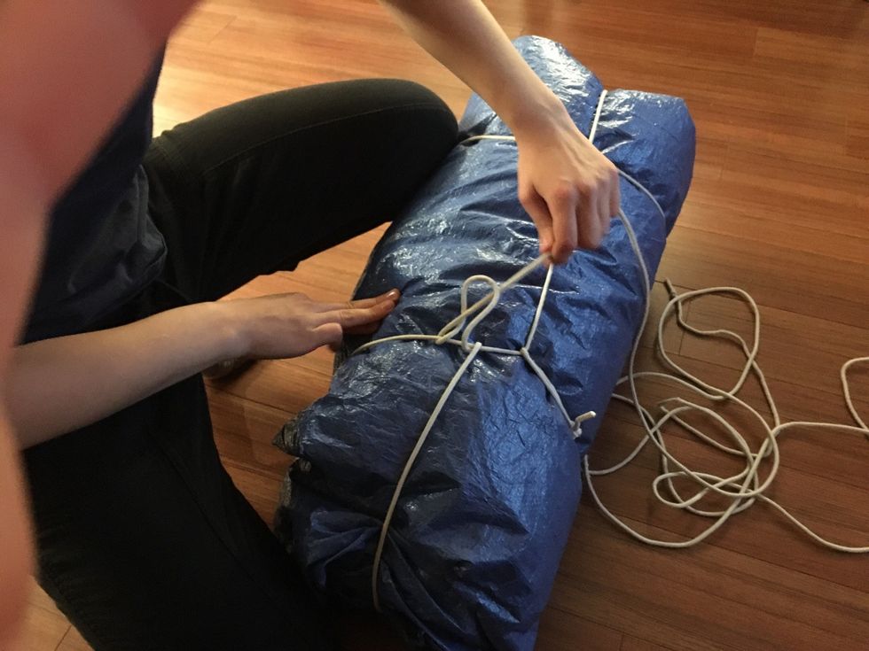 How to fold a bedroll B+C Guides