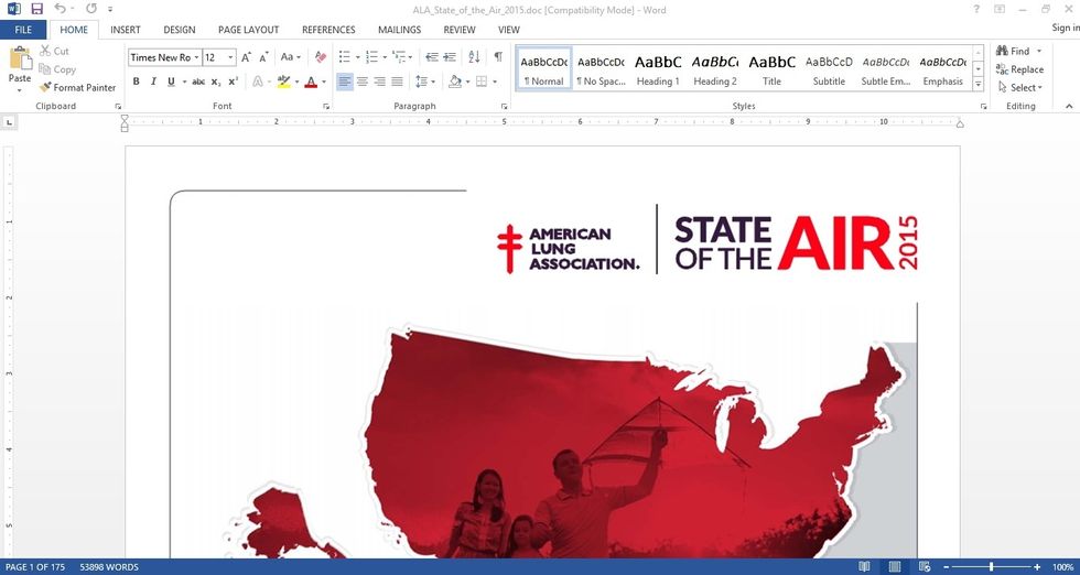 After the conversion is complete, your converted document in .doc will open in Microsoft Word or any other editor you are using. Now simply save the document on your computer.