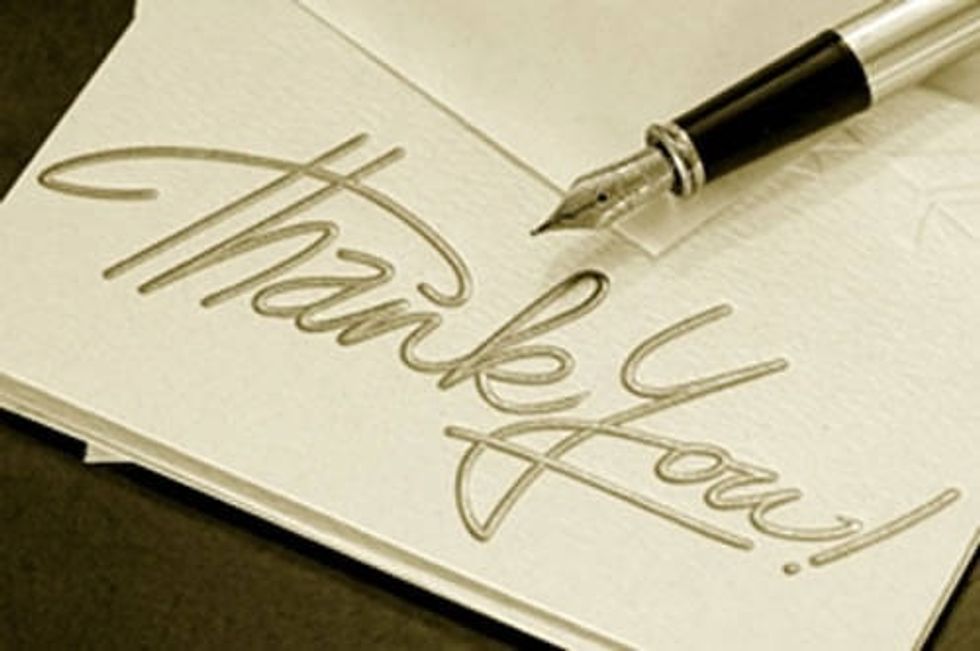 AFTER THE EVENT - Follow-up is key especially if you plan any future events. Have an evaluation with your team to see what did and didn't work. Send out thank yous to everyone who made it possible.