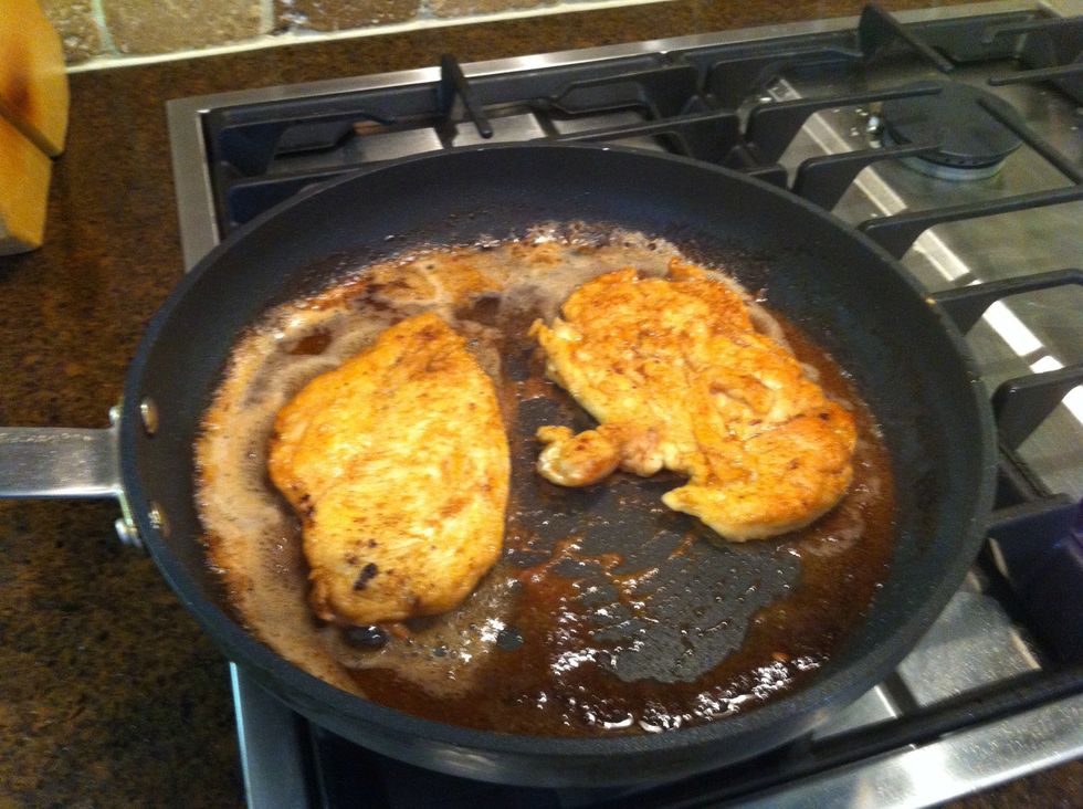 After the last batch is done, wrap them in foil and keep them warm in the oven