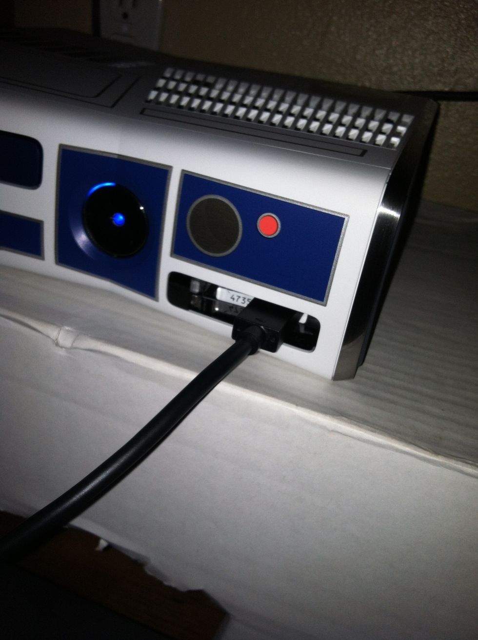 After the plug...gross haha