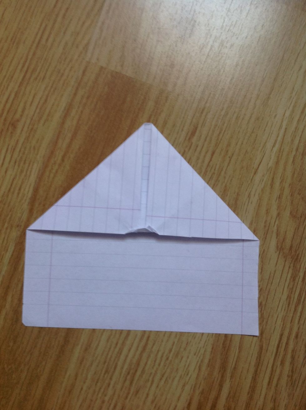 After this step turn it from behind