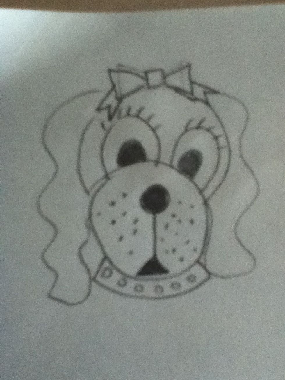 after this, you can add your own touches and details