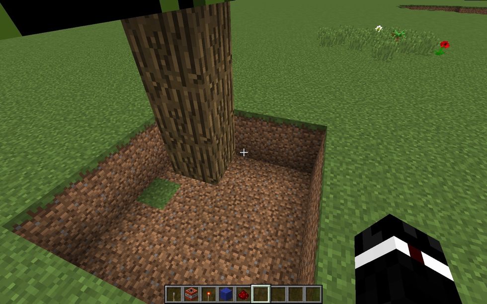 How to make a exploding tree in minecraft! B+C Guides