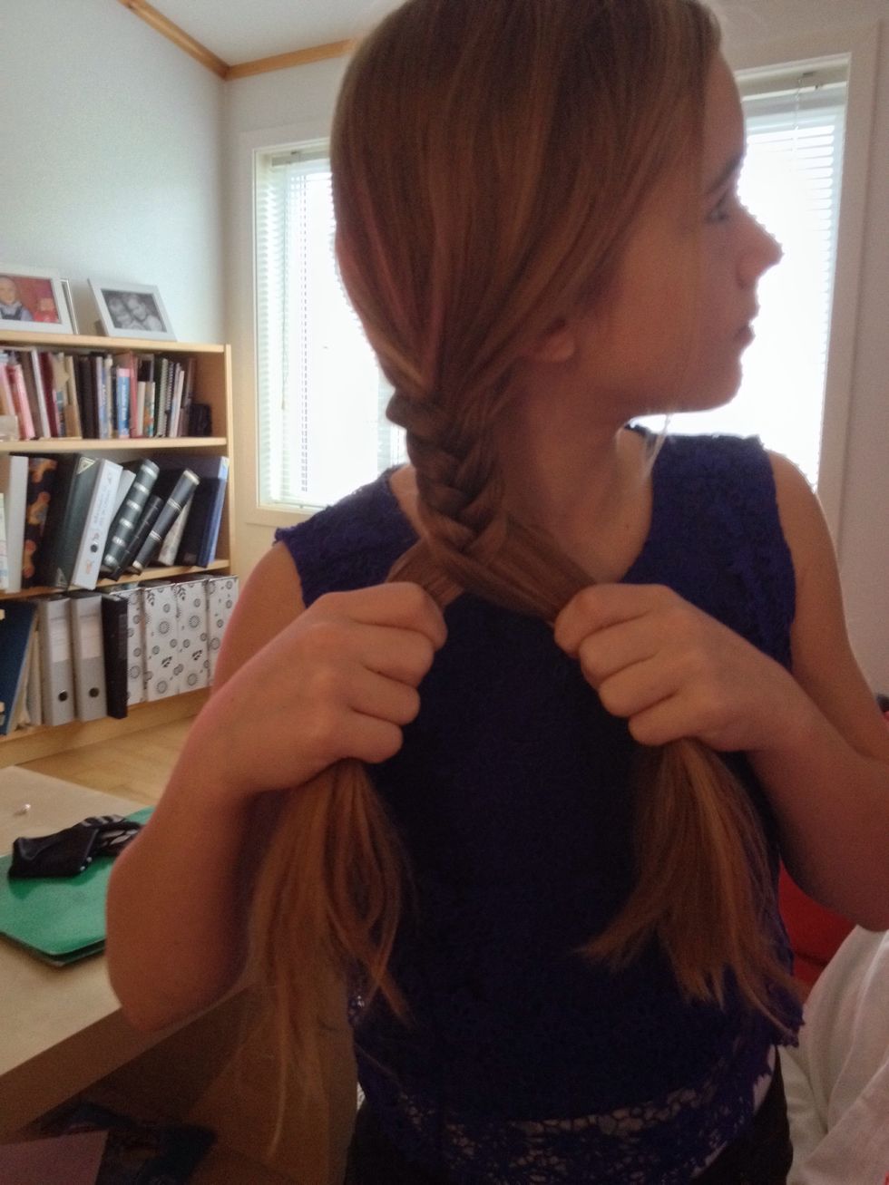 After you have done this a lot of times, it looks like this.