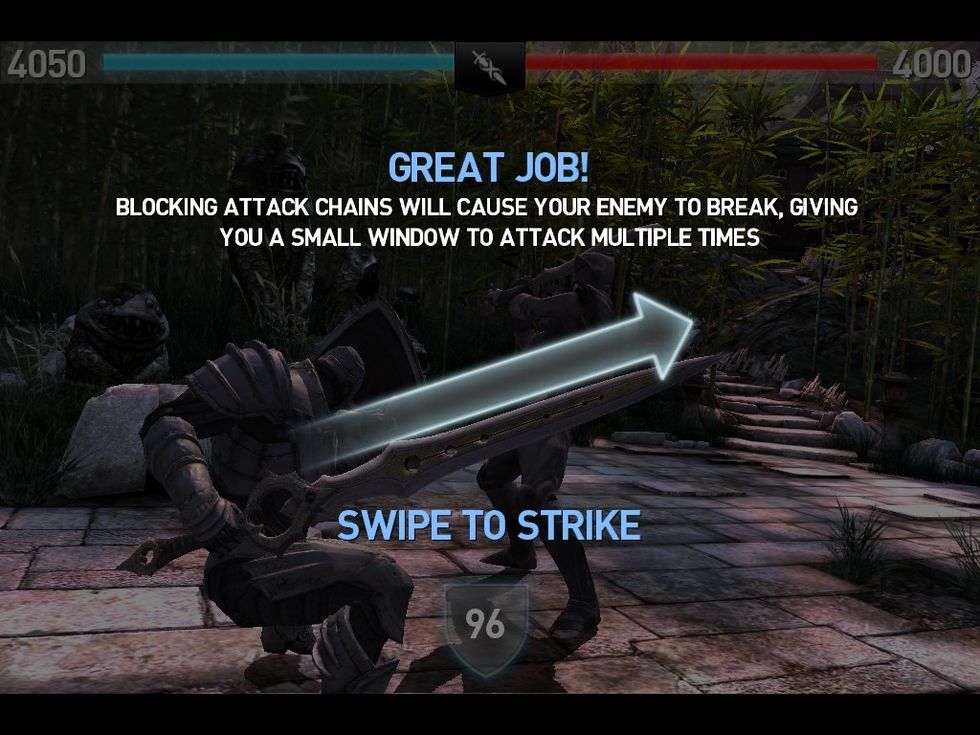 After you've blocked dodged or parried an attack you always get the opportunity to strike your opponent