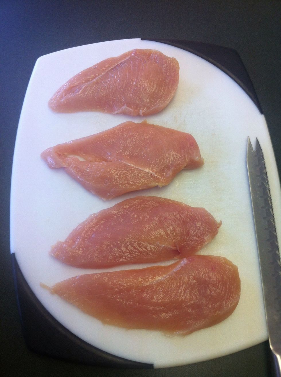 Afterwards you'll have twice as many pieces.