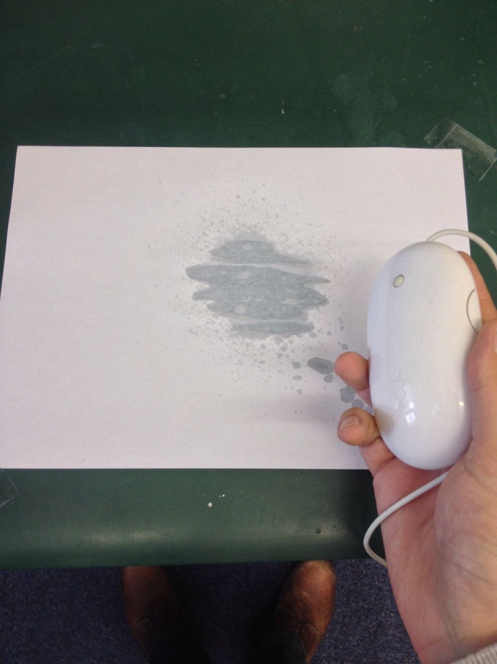 Again, grip the Mighty Mouse as before.