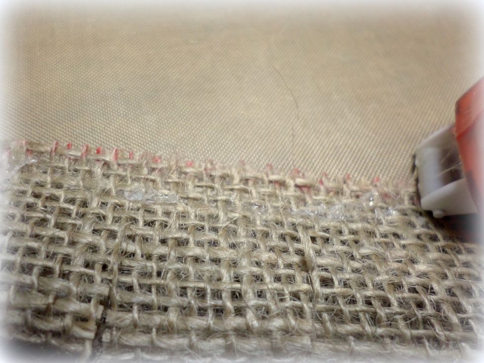 Again, I used the Tombow Xtreme Adhesive to run a line of adhesive on the top, uncut part, of the strip. This adhesive is amazing!!