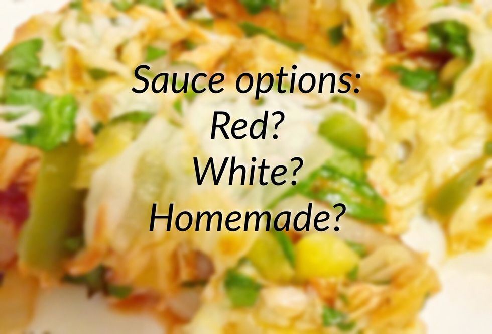 Again if you are transitioning to healthier choices start small. Look for a quality ingredient list in any pre made sauce. Or grab a bowl and make your own.