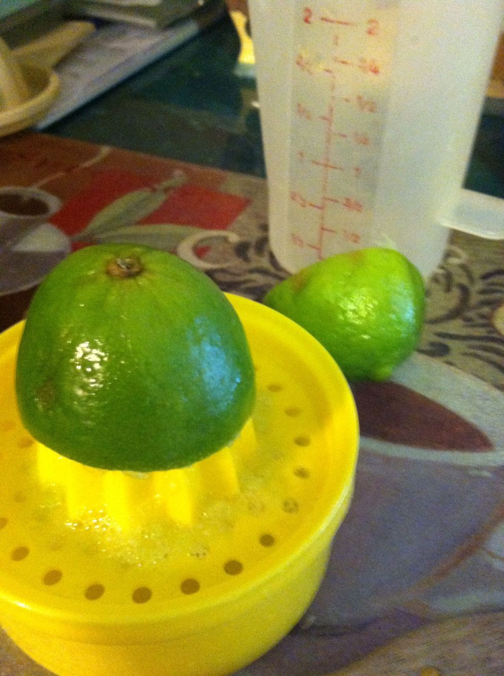 Again, repeat with the lime