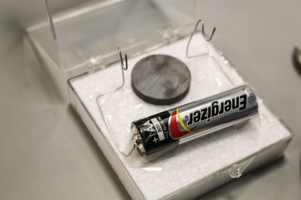 Again - these will carry the current from the battery to the coil. Tape them down TIGHT!