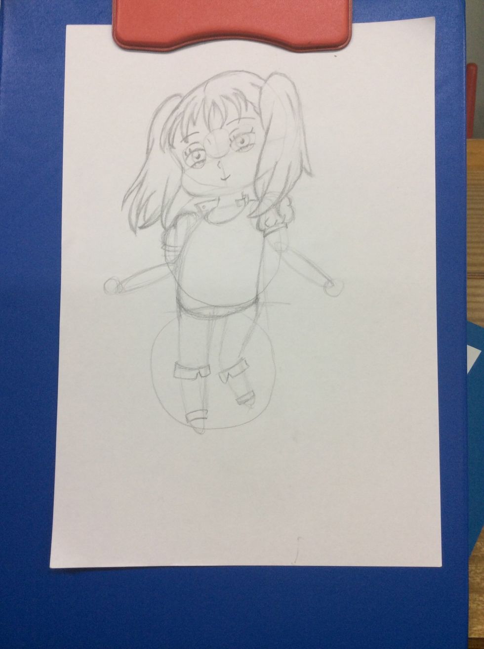 Agora vista o seu chibi.