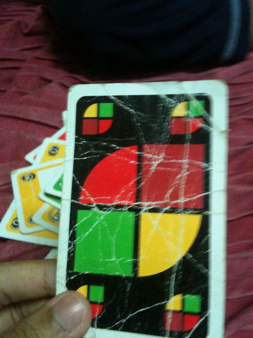 Ah.. This one.. It is used to changed the color (and the number) of the card Eg:- 3 players are playing, 1 uses this card and changes to blue, 2 has to use a blue card, 3 uses a blue card too.